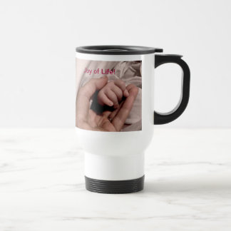Taza De Viaje Mamá nueva y bebé - Alegría de la vida