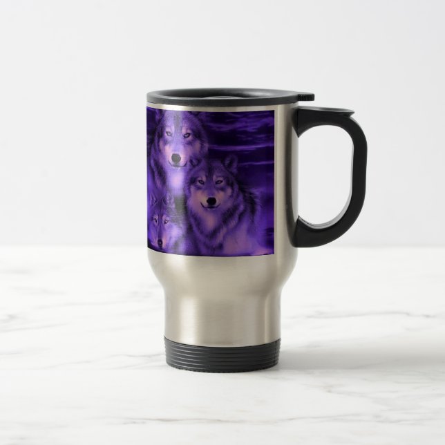 Taza De Viaje Manada de lobos (Derecha)