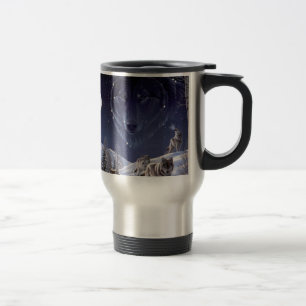 Taza De Viaje Manada de lobos