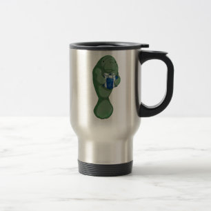 Taza De Viaje Manatee del navidad