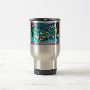 Taza De Viaje Manatíes Camisetas Divertidas de Manatíes Inhumano