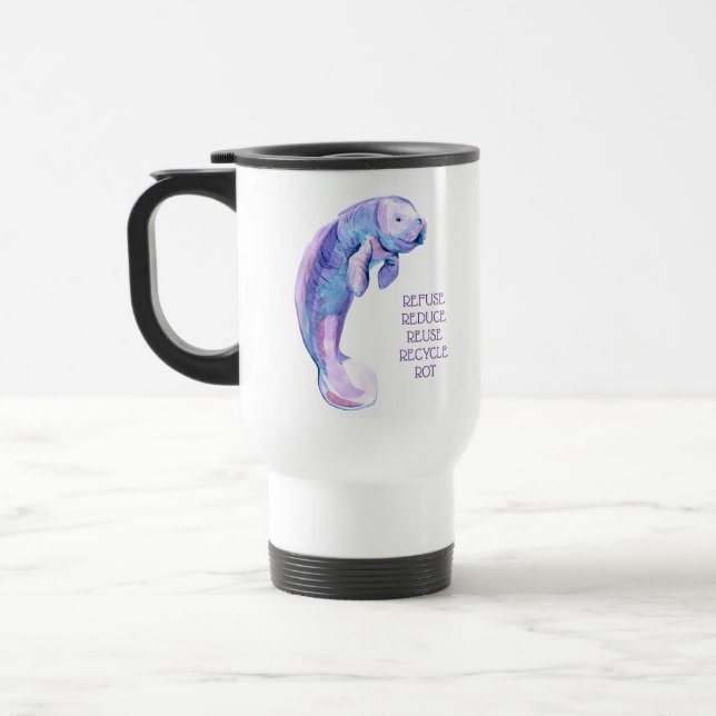 Taza De Viaje Manato morado (Izquierda)