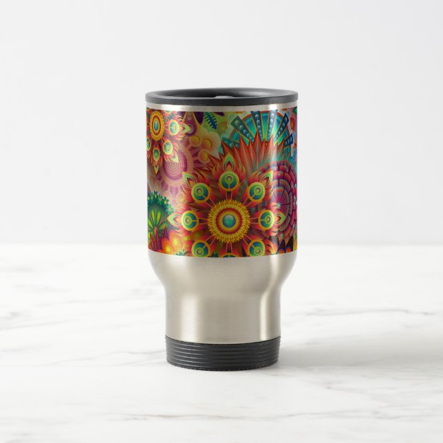 Taza de viaje Mandala (Centro)
