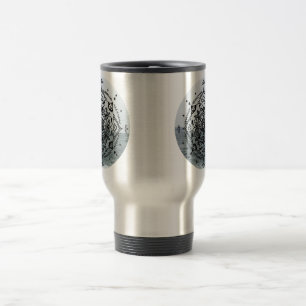 Taza De Viaje Mandala a mano en Jeju