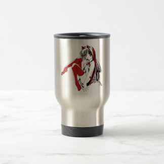 Taza De Viaje Manga de R & B, Anime de Gata Neko Furry Loli