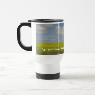 Taza De Viaje Manitoba Mug Prairie Paisaje Mugs Cubos de viajes