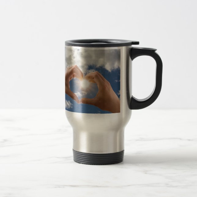 Taza De Viaje Manos de amor (Derecha)