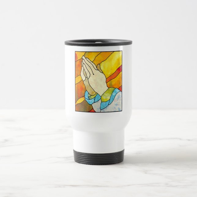 Taza De Viaje Manos rezando (Centro)
