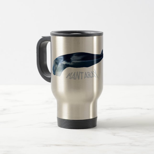 Taza De Viaje Manta Ray (Anverso izquierdo)