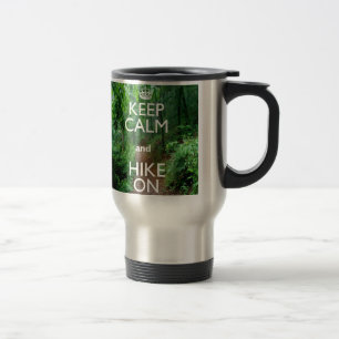 Taza De Viaje Mantén la calma y sigue caminando