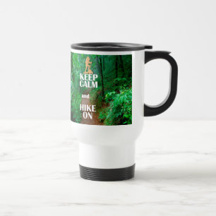 Taza De Viaje Mantén la calma y sigue caminando