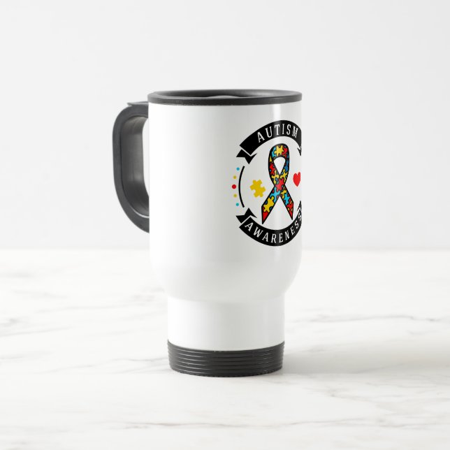 Taza De Viaje Mantener o diseñar su propio :-) Viaje/Mug de desp (Anverso izquierdo)