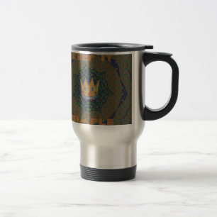 Taza De Viaje Manténgalo Simple: El diseño del patrón de clarida