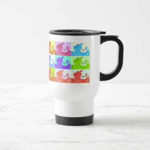 Taza De Viaje Manzana Pop Art