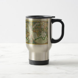 Taza De Viaje Mapa antiguo del mundo