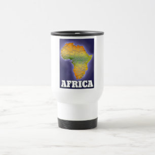 Taza De Viaje Mapa de áfrica