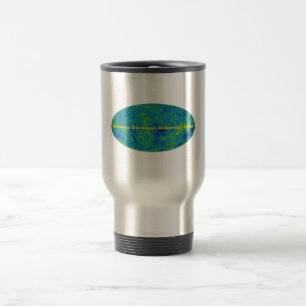 Taza De Viaje Mapa de anisotropía de microondas del universo de