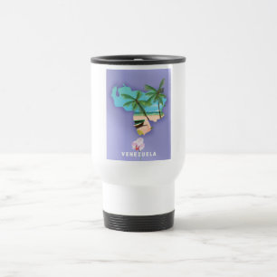 Taza De Viaje mapa de Venezuela
