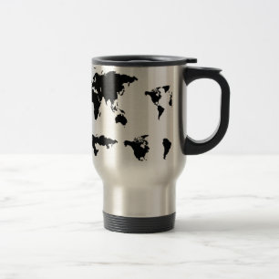 Taza De Viaje Mapa del mundo