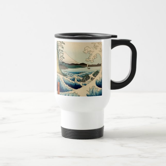 Taza De Viaje Mar de Satta Hiroshige (Derecha)