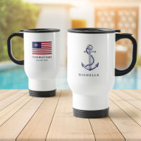 Marca de anclaje de nombre de barco Personalizado 