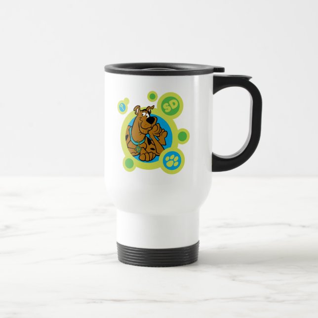 Taza De Viaje Marca SD de los círculos Scooby-Doo (Derecha)