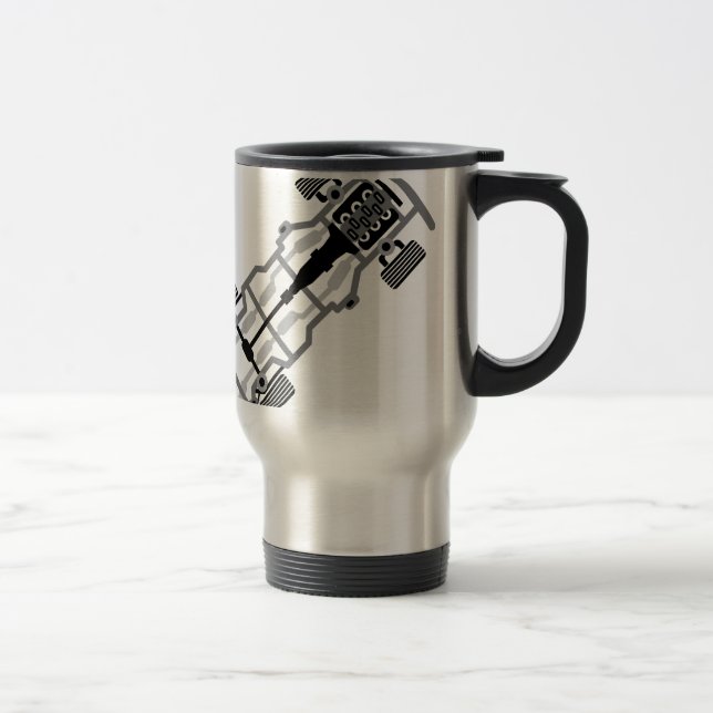 Taza De Viaje Marco del vehículo (Derecha)
