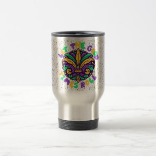 Taza De Viaje Mardi Gras Que pasen los buenos tiempos