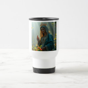 Taza de viaje María Reina del Cielo