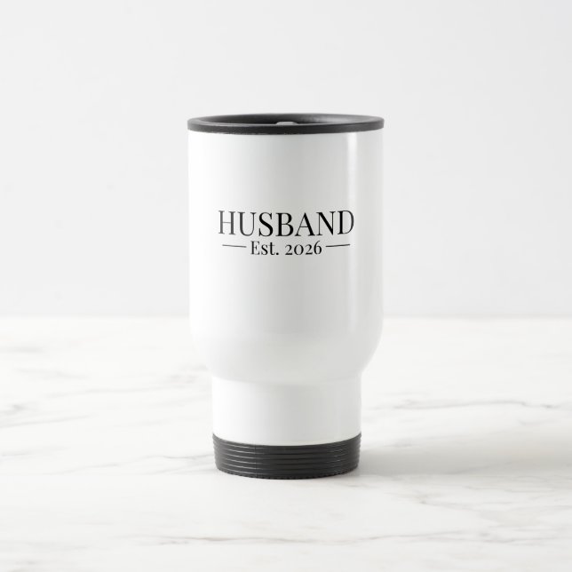 Taza De Viaje Marido Establecido 2026 (Centro)