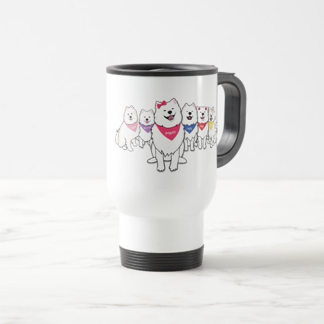 Taza De Viaje Marioneta y pandilla (Anverso derecho)