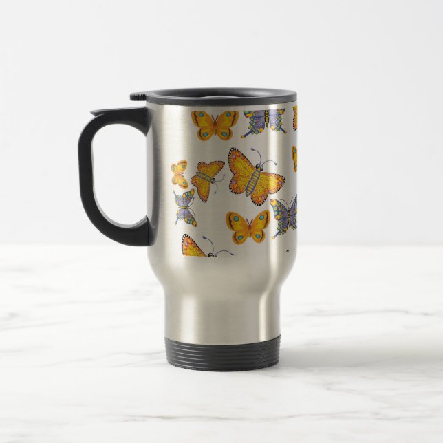 Taza de viaje Mariposa (Izquierda)