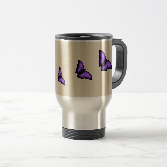 Taza De Viaje Mariposa (Anverso derecho)
