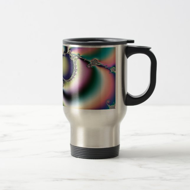 Taza De Viaje Mariposa arcoiris (Derecha)