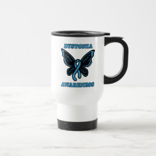 Taza De Viaje Mariposa/Conciencia... Distonia Travel Mug