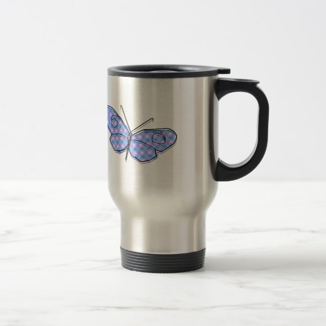 Taza De Viaje Mariposa cósmica (Derecha)