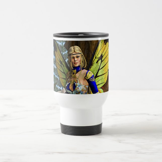 Taza De Viaje Mariposa de hadas (Centro)