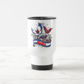 Taza De Viaje Mariposa del patriotismo de Alaska
