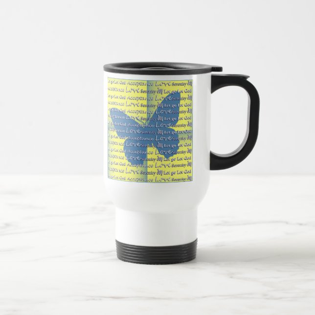 Taza De Viaje Mariposa eslogan (Derecha)