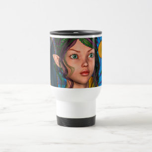 Taza De Viaje Mariposa Hada