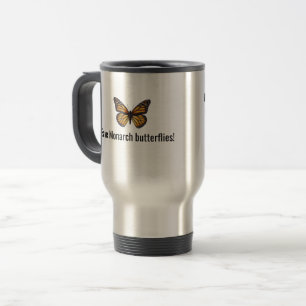 Taza De Viaje Mariposa monarca