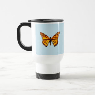 Taza De Viaje Mariposa Monarca