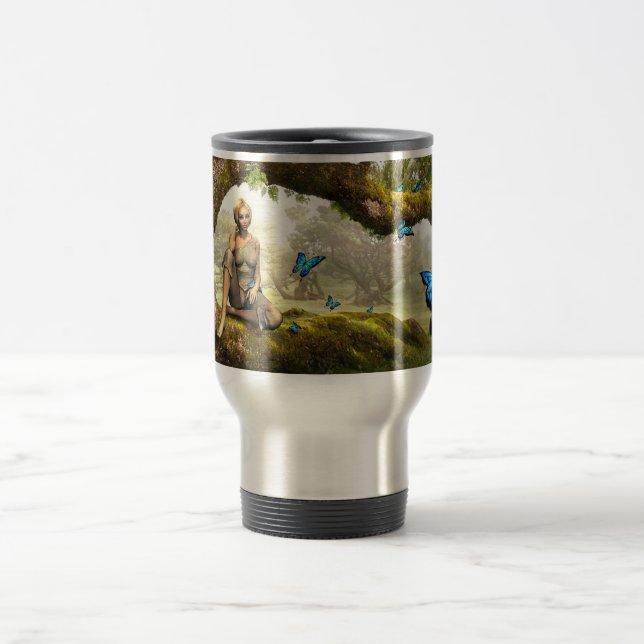 Taza De Viaje Mariposas (Centro)