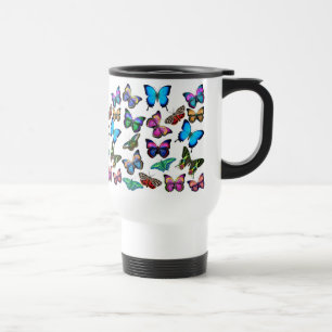 Taza De Viaje Mariposas que agitan por la taza del viaje