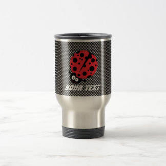 Taza De Viaje Mariquita; Falsa fibra de carbono