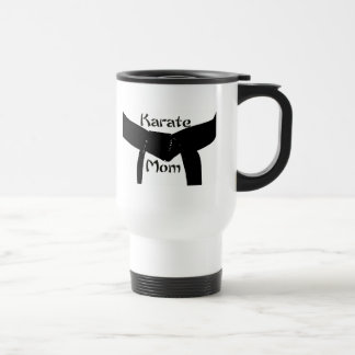 Taza De Viaje Martial Arts Black Belt Karate Mom