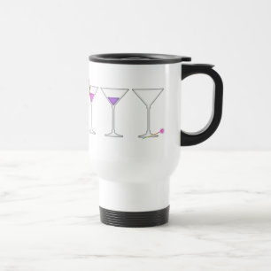 Taza de viaje - Martinis Yéndose, Yéndose, ¡FUERA