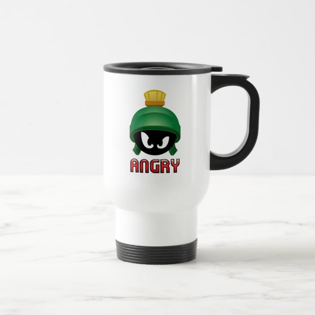 Taza De Viaje MARVIN LA Emoji ENFADADA MARTIAN™ (Derecha)