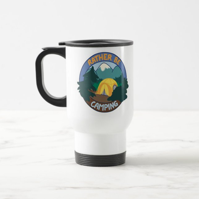 Taza De Viaje Más bien estar acampando/viajando (Izquierda)