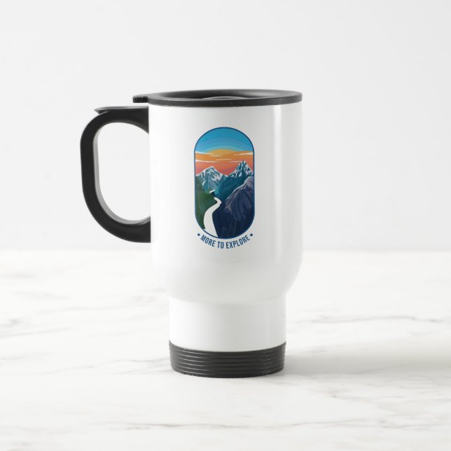 Taza De Viaje Más para explorar (Izquierda)